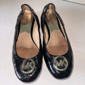 Michael Kors - Fulton Quilted Leather Ballerina Flats - EUC 7.5
